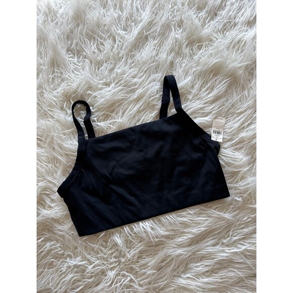 Aerie Sports Bra Black Size Medium - Picture 2 of 9